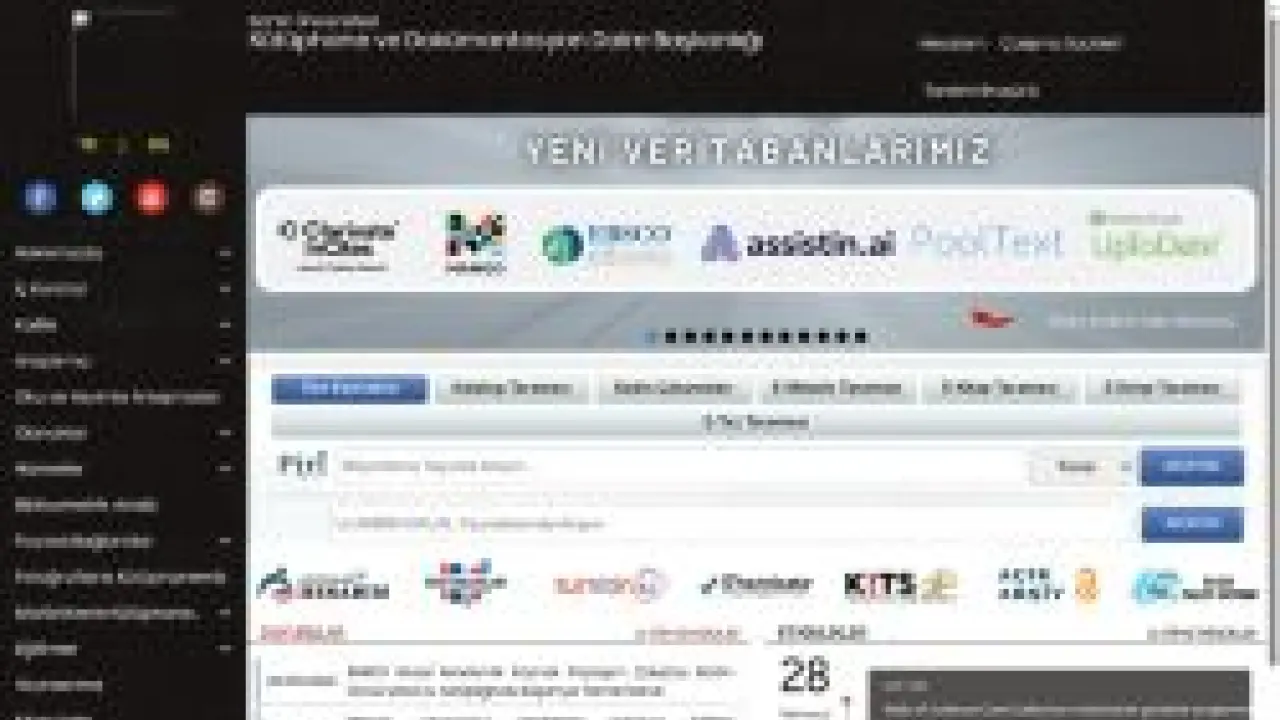 Bartın Üniversitesi - Kütüphane ve Dokümantasyon Daire Başkanlığı