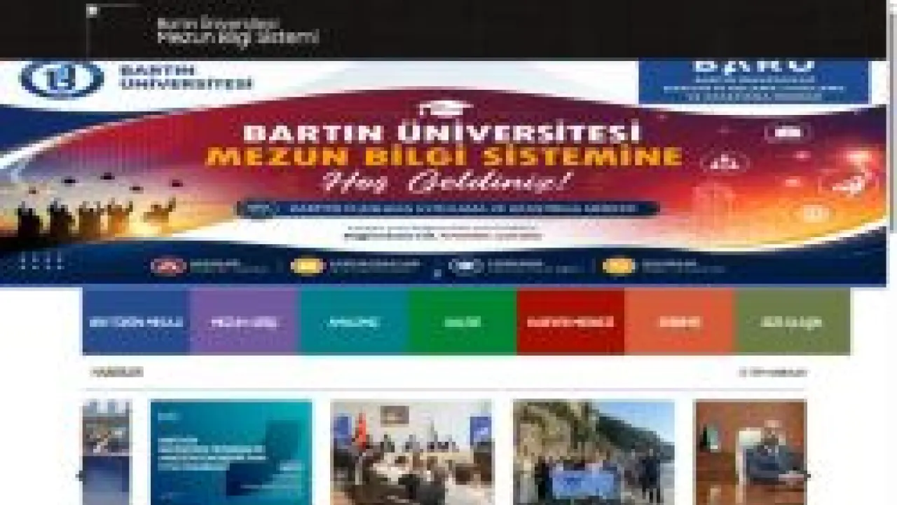 Bartın Üniversitesi - Mezun Bilgi Sistemi
