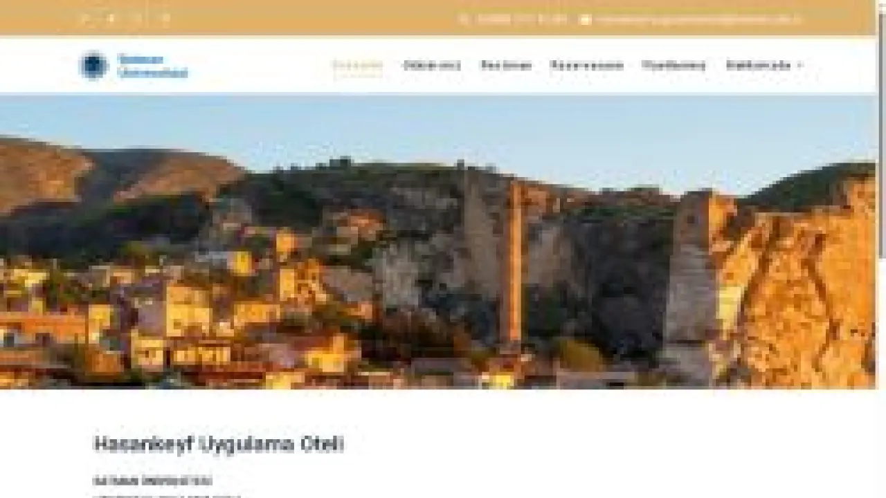 Hasankeyf Uygulama Oteli – Batman Üniversitesi