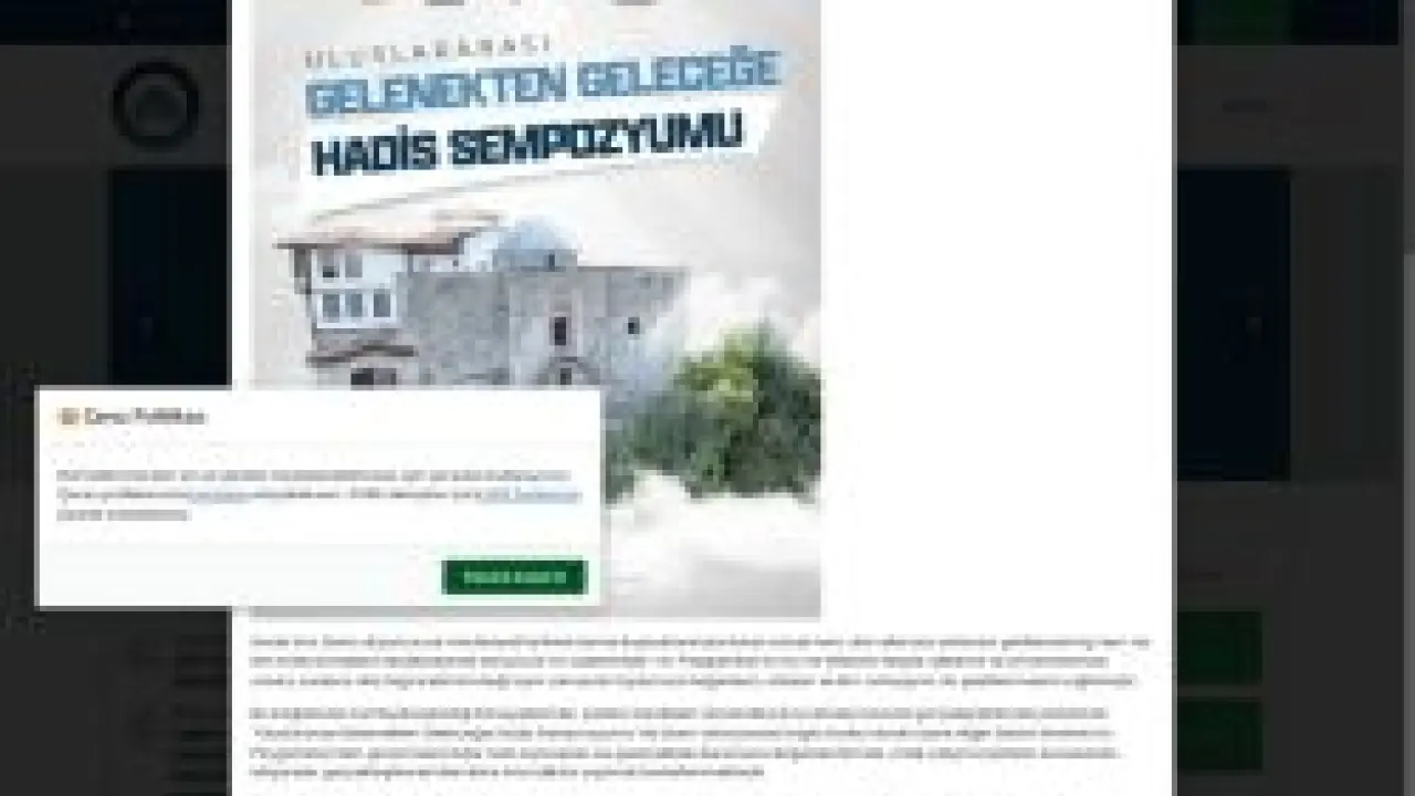 Çankırı Karatekin Üniversitesi - Darülhadis İslam Araştırmaları Merkezi