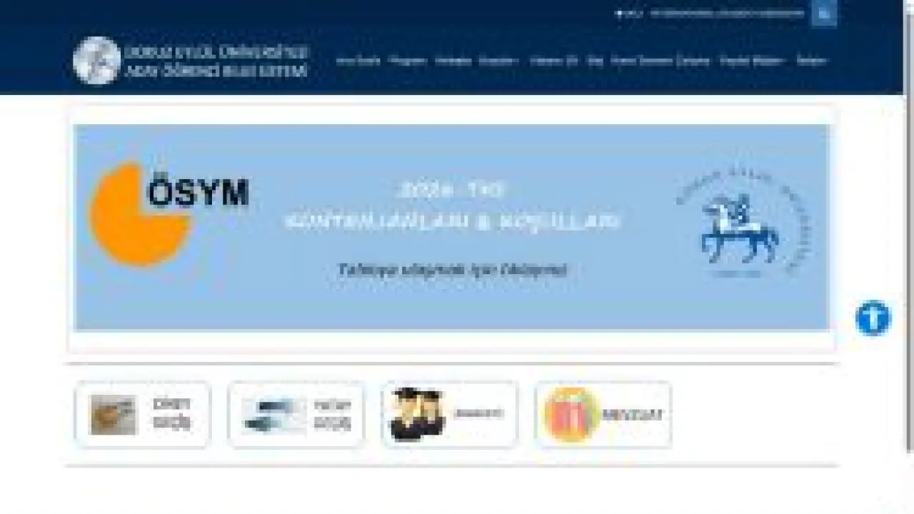 DEÜ Aday Öğrenci Bilgi Sistemi