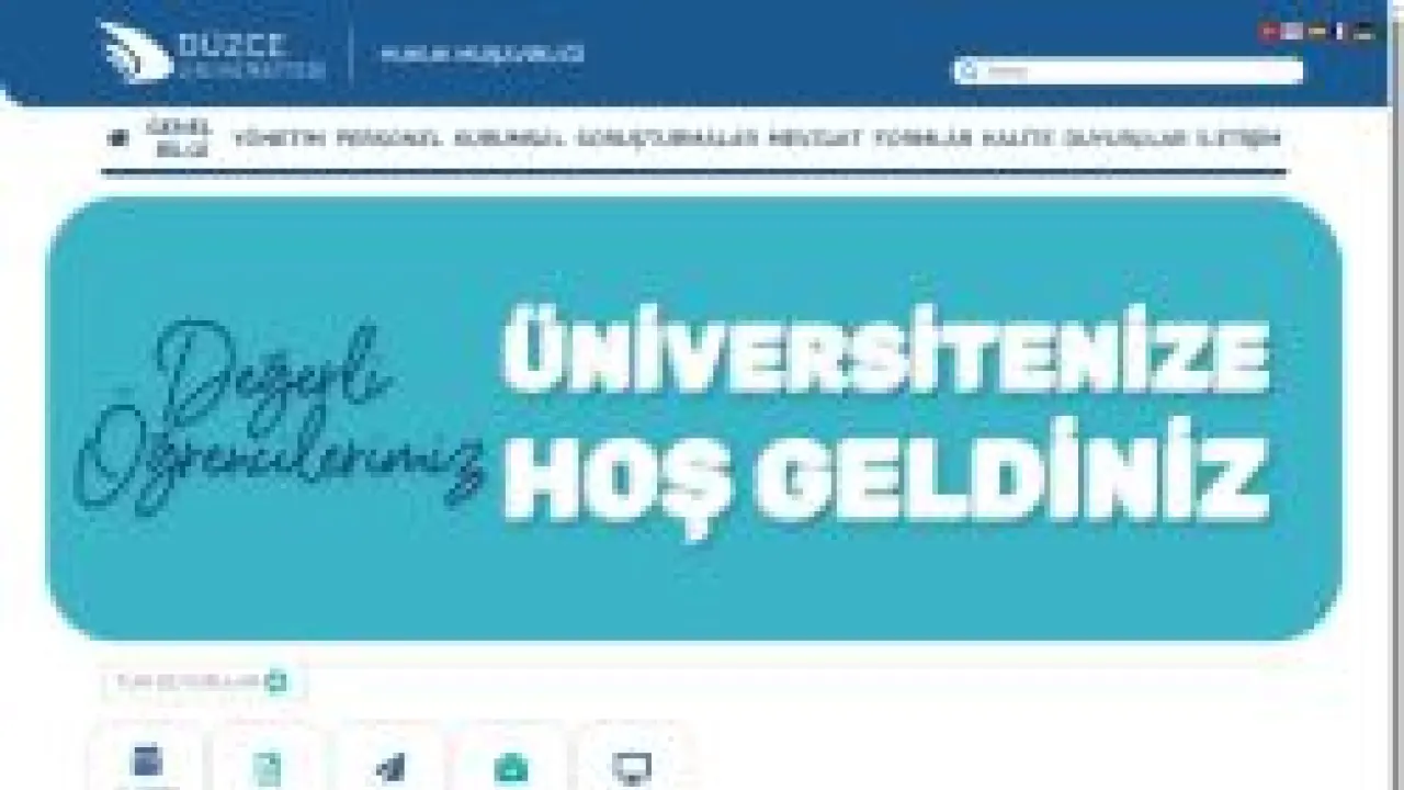 Düzce Üniversitesi | Hukuk Müşavirliği | Anasayfa
