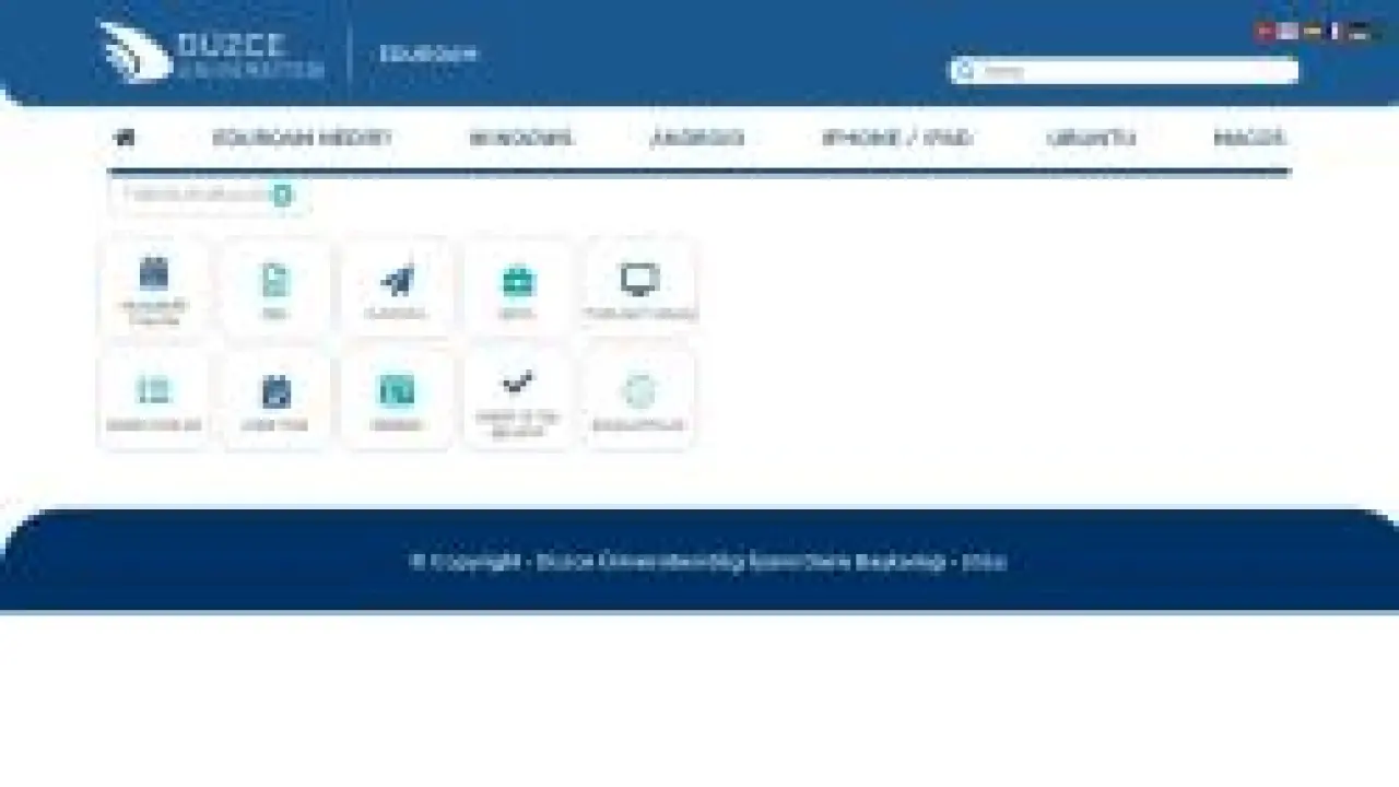 Düzce Üniversitesi | Eduroam | Anasayfa