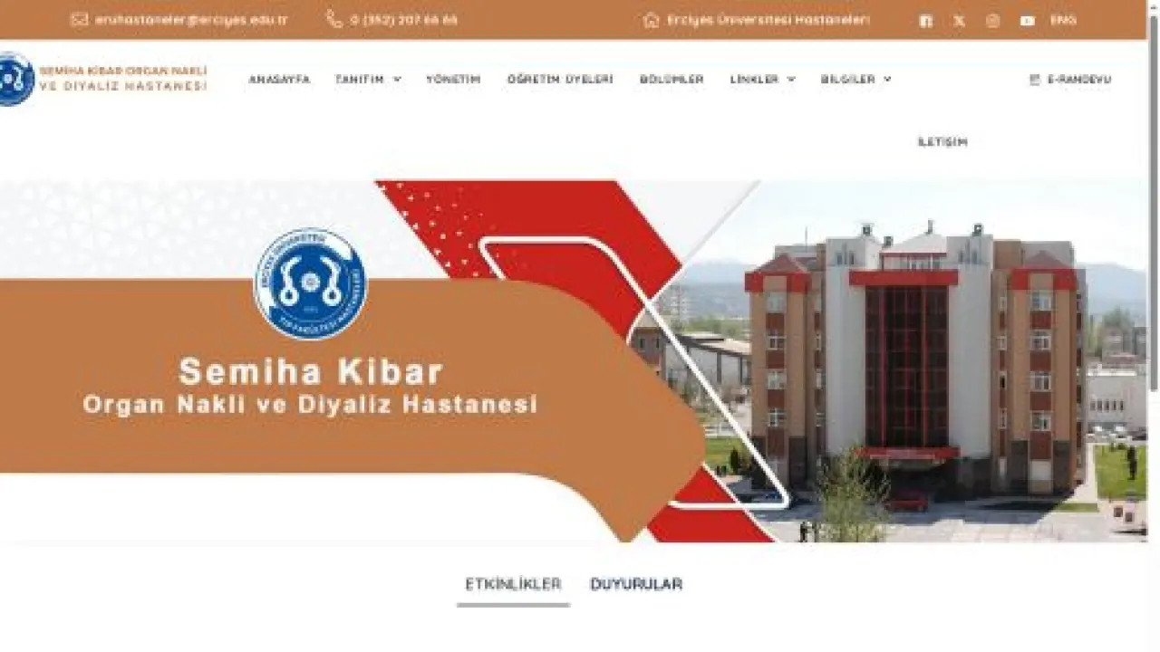 Semiha Kibar Organ Nakli ve Diyaliz Hastanesi