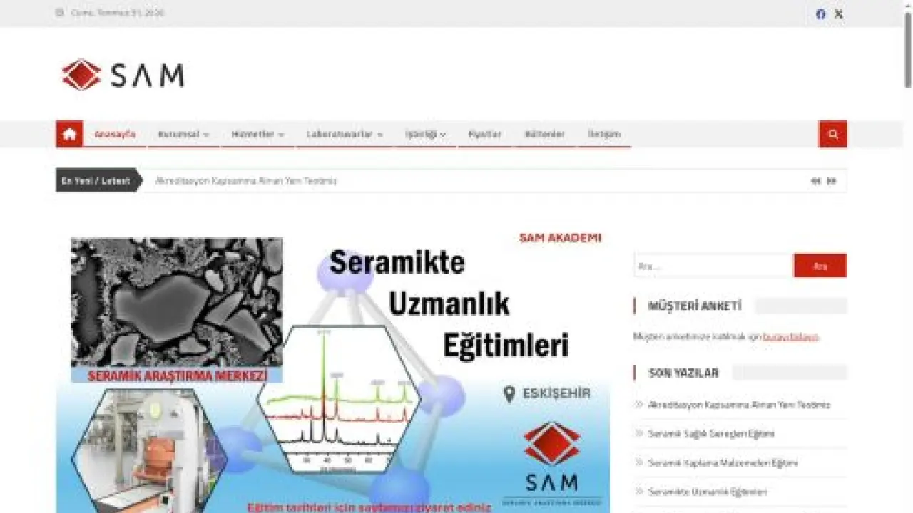 Seramik Araştırma Merkezi – Eskişehir – Seramik Araştırma Merkezi – Eskişehir
