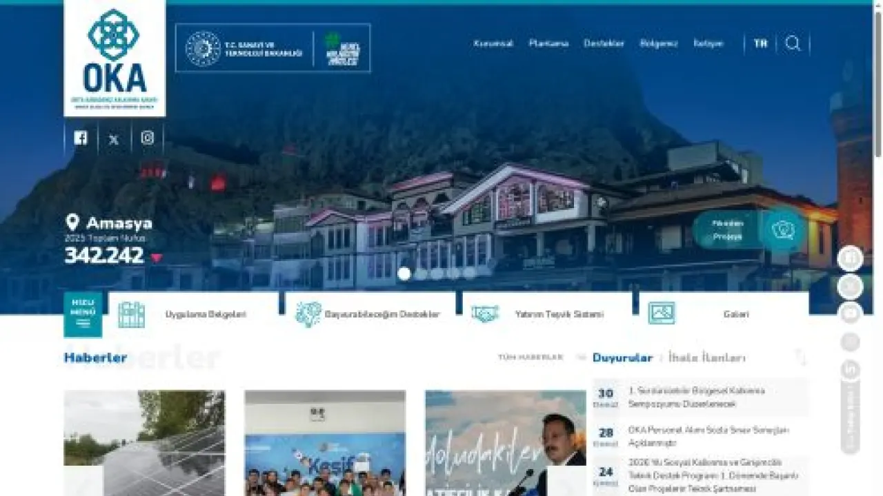 Orta Karadeniz Kalkınma Ajansı I OKA  I Orta Karadeniz Bölgesi'nde Kalkınmanın Öncüsü