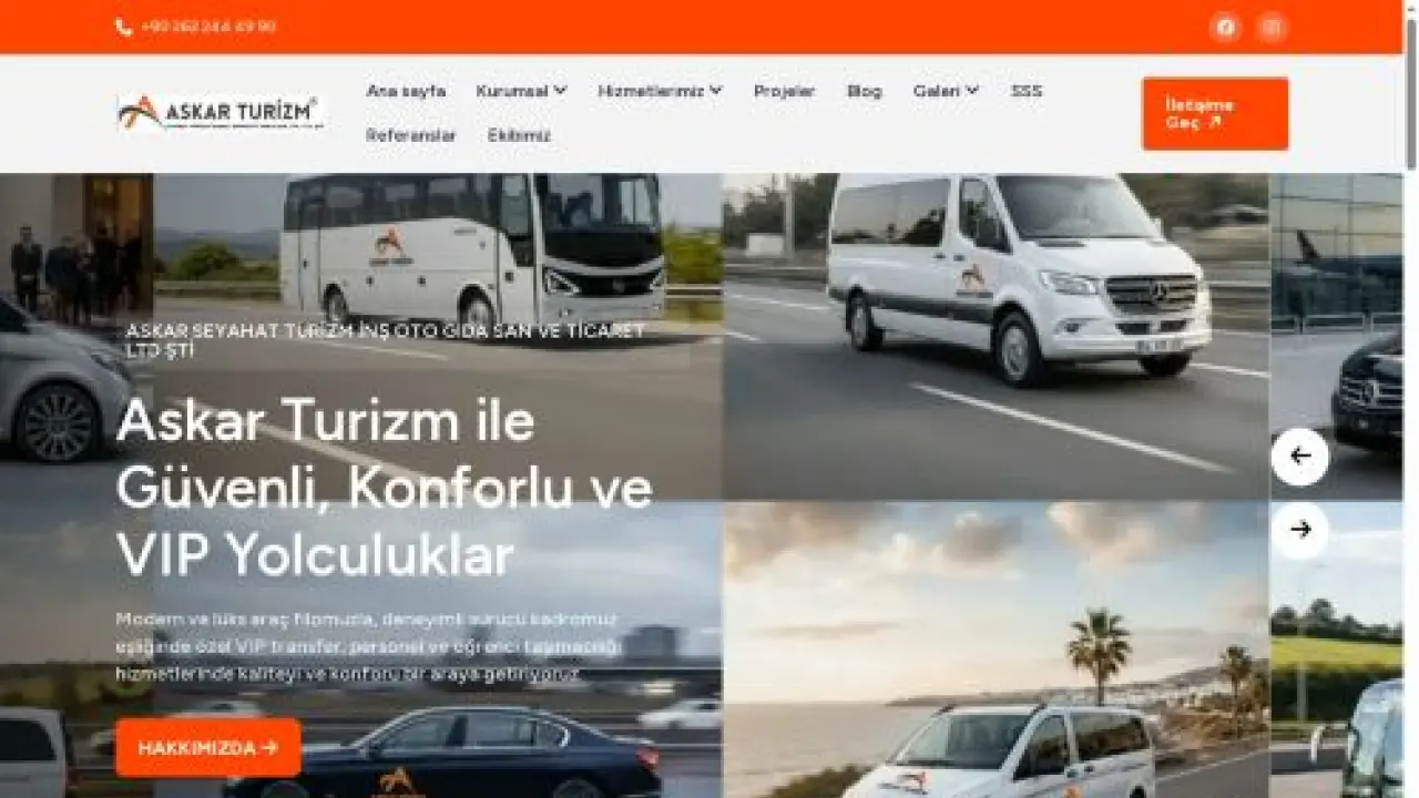 Askar Turizm | Özel VIP Transfer ve Konforlu Ulaşım Hizmetleri