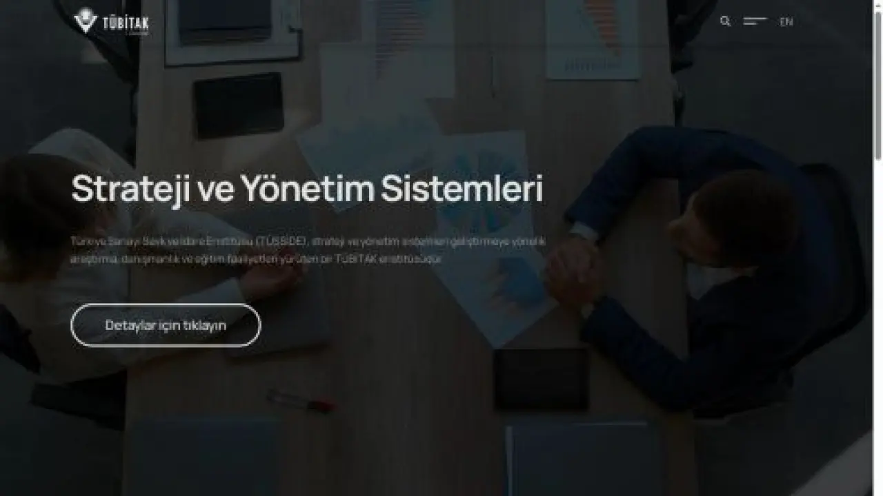 Türkiye Sanayi Sevk ve İdare Enstitüsü — TÜBİTAK TÜSSİDE - TÜSSİDE