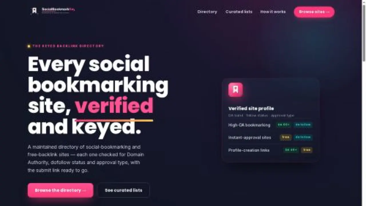 SocialBookmarkKey | Boost Your Online Visibility Fast.