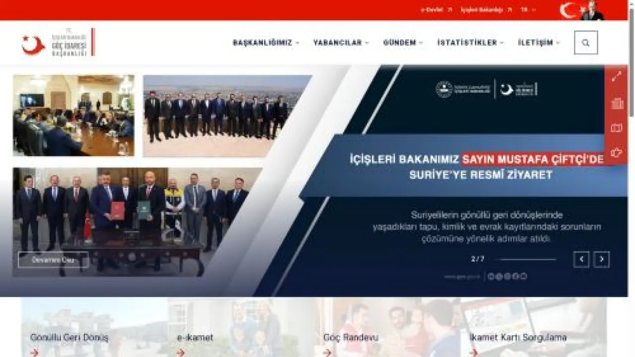 T.C. İçişleri Bakanlığı Göç İdaresi Başkanlığı