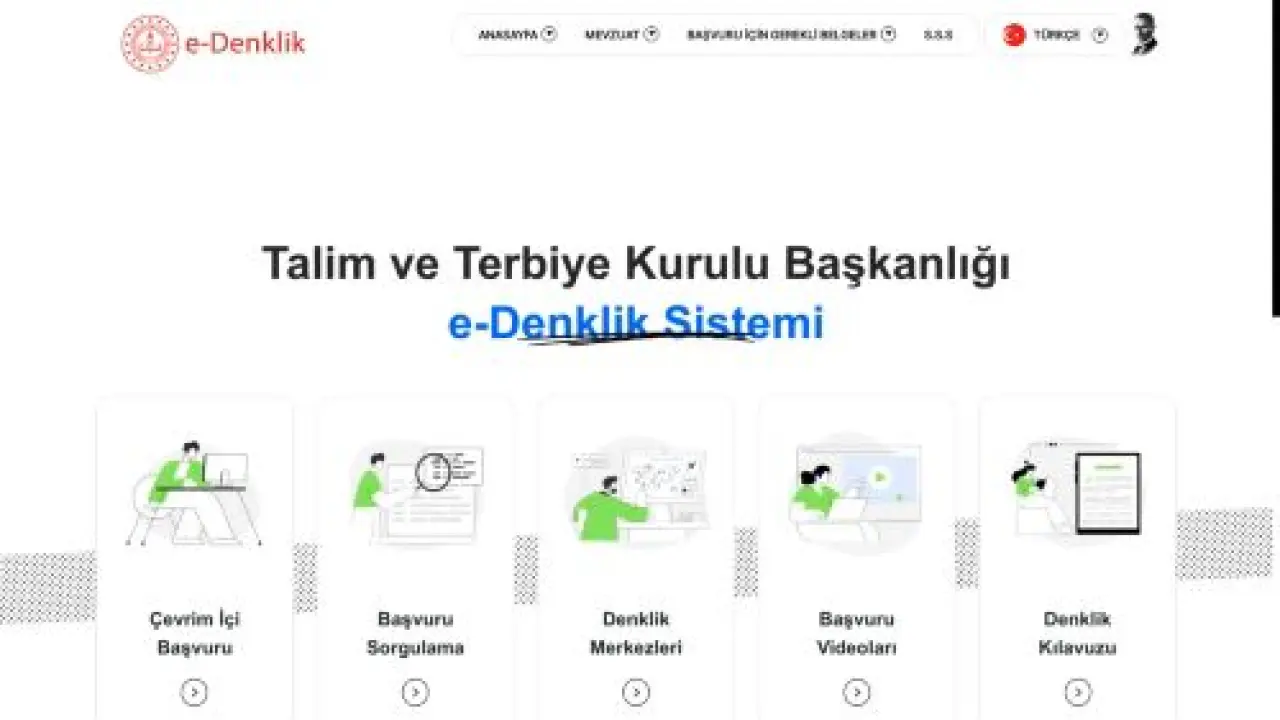 e-Denklik - Millî Eğitim Bakanlığı