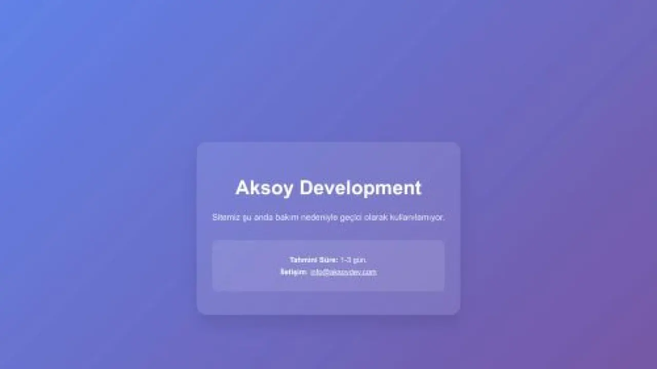 Aksoy Development