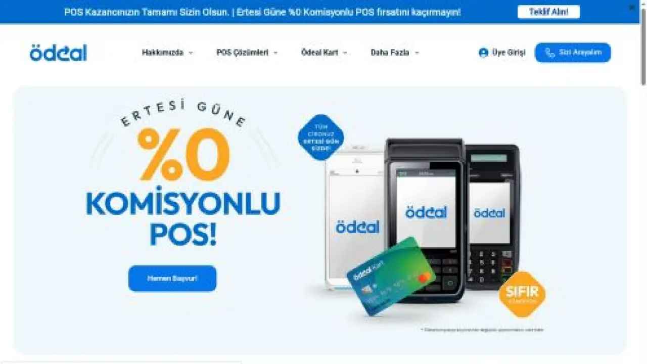 Ödeal - Yenilikçi Ödeme Çözümleri ve Dijital Hizmetler