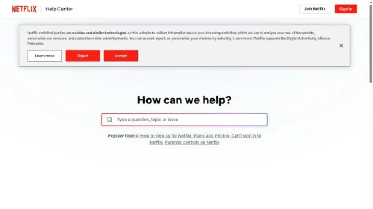 Netflix Yardım Merkezi