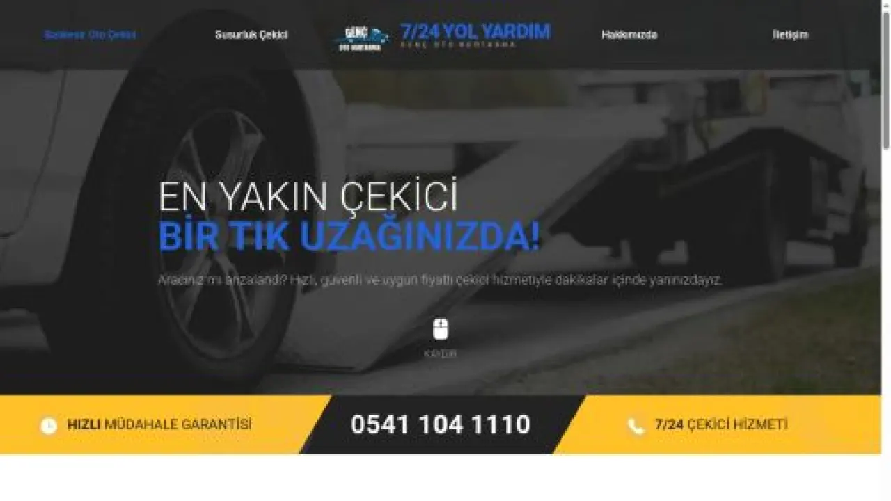 Genç Oto Kurtarma - Balıkesir Oto Çekici