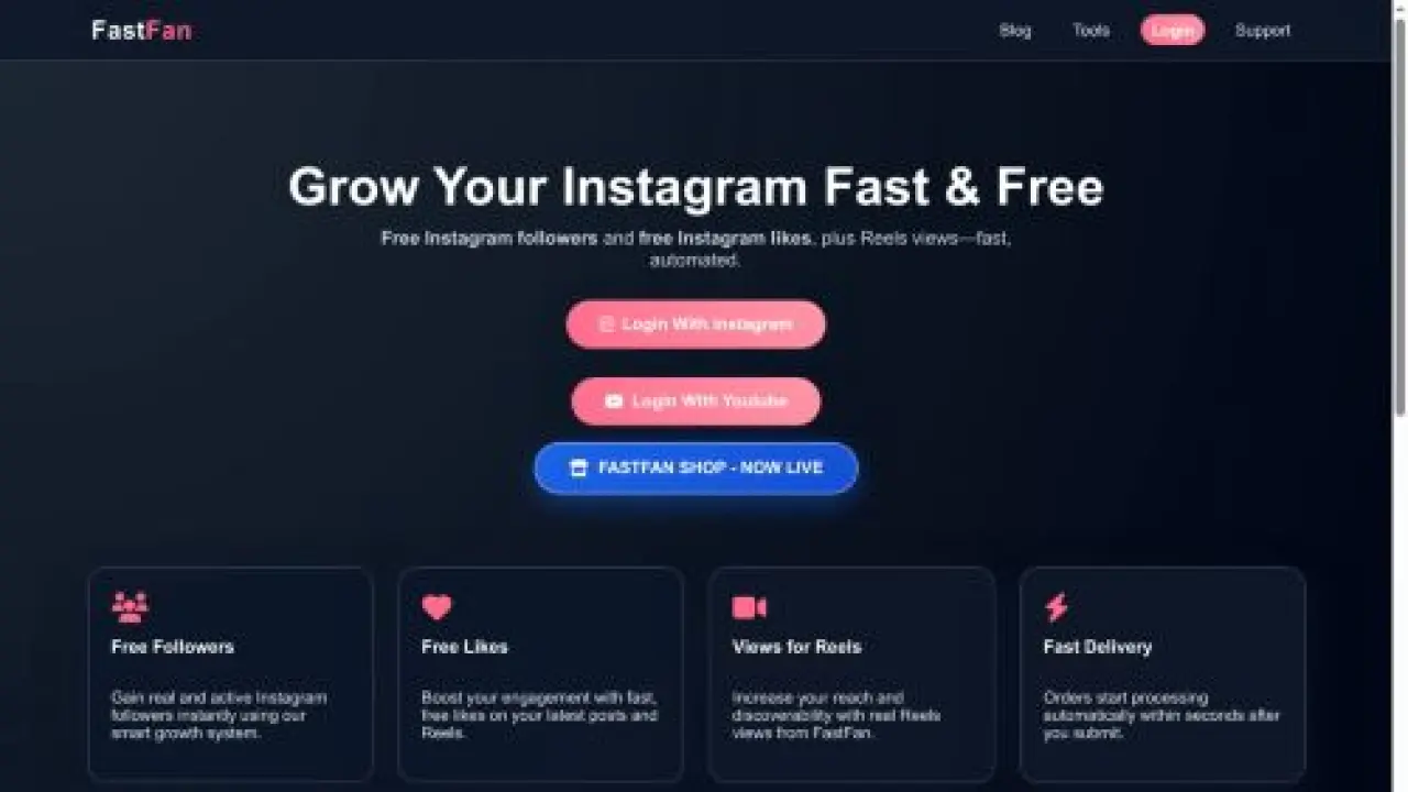 FastFan – Free Instagram Followers, Likes & Views