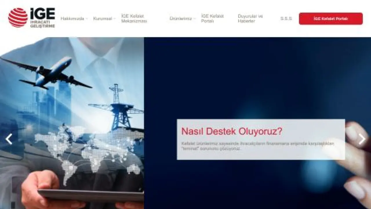 İGE | İhracatı Geliştirme A.Ş.