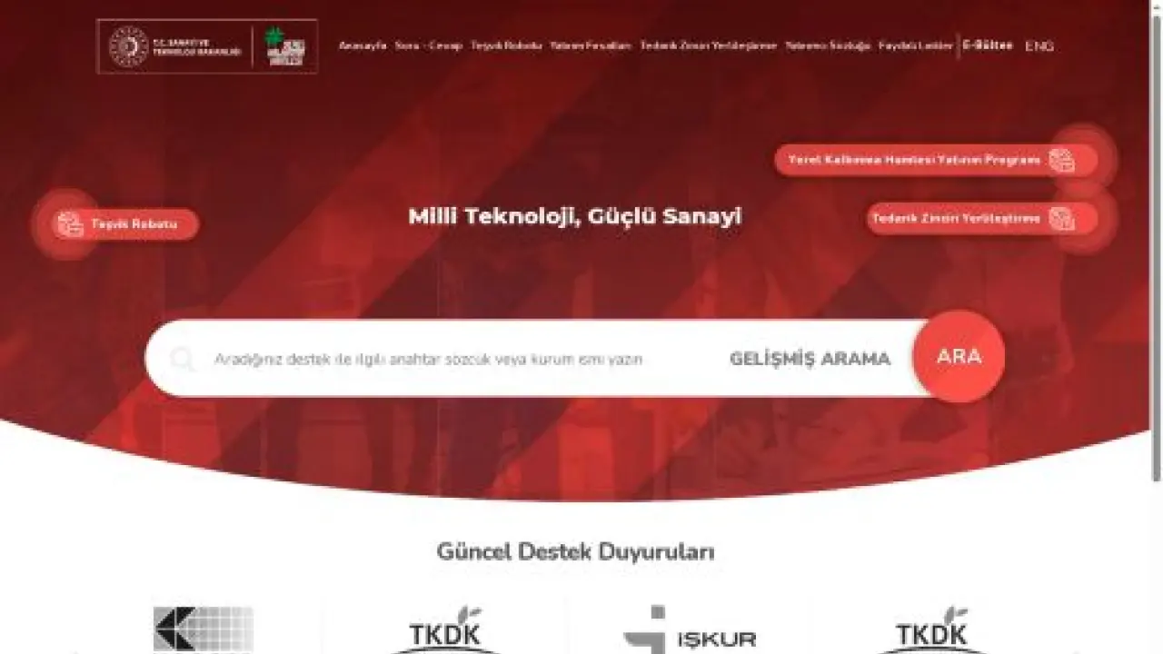 www.yatirimadestek.gov.tr | Devlet Destekleri ve Teşvikler