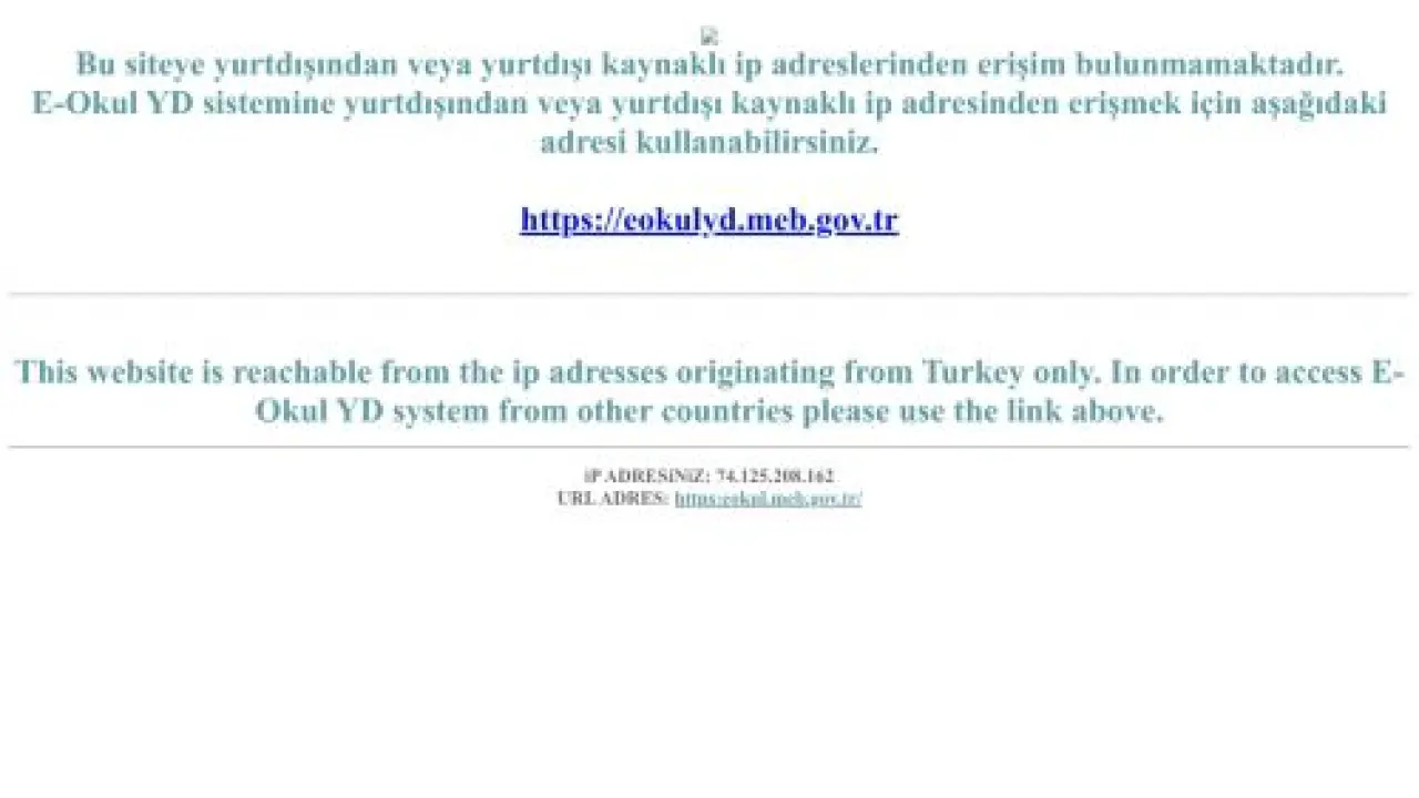 e-Okul Yönetim Bilgi Sistemi
