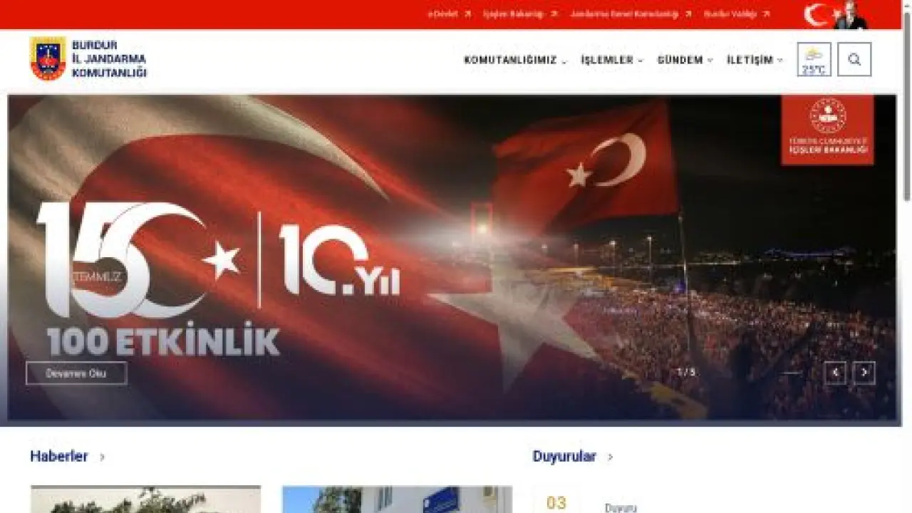 Burdur İl Jandarma Komutanlığı