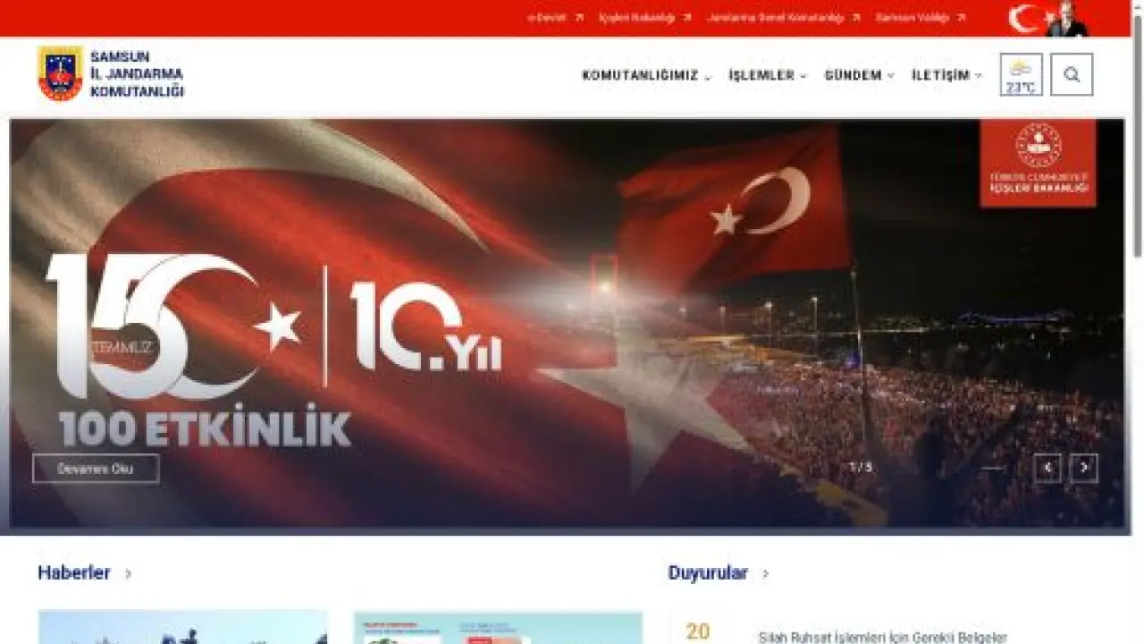 Samsun İl Jandarma Komutanlığı