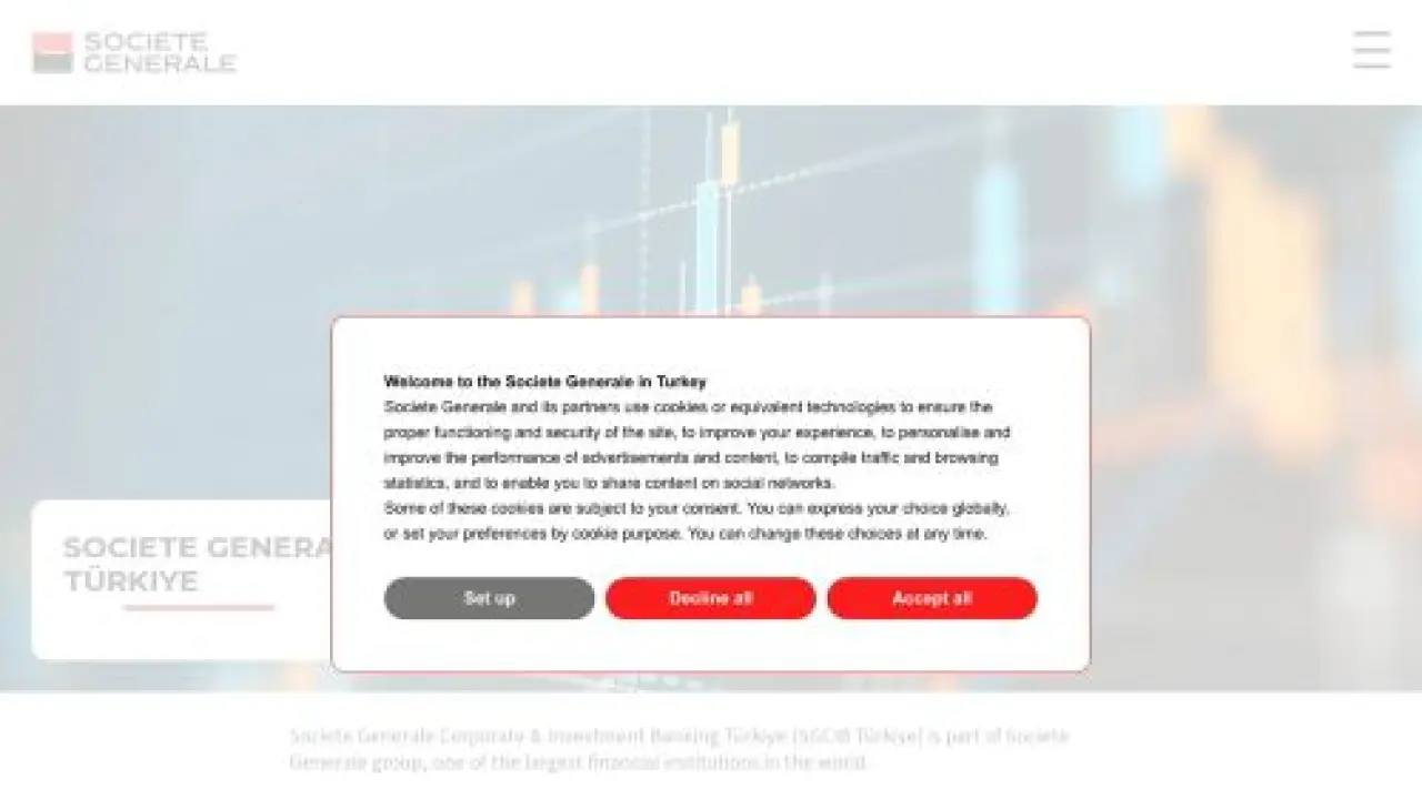 Societe Generale Corporate & Investment Banking Turkey