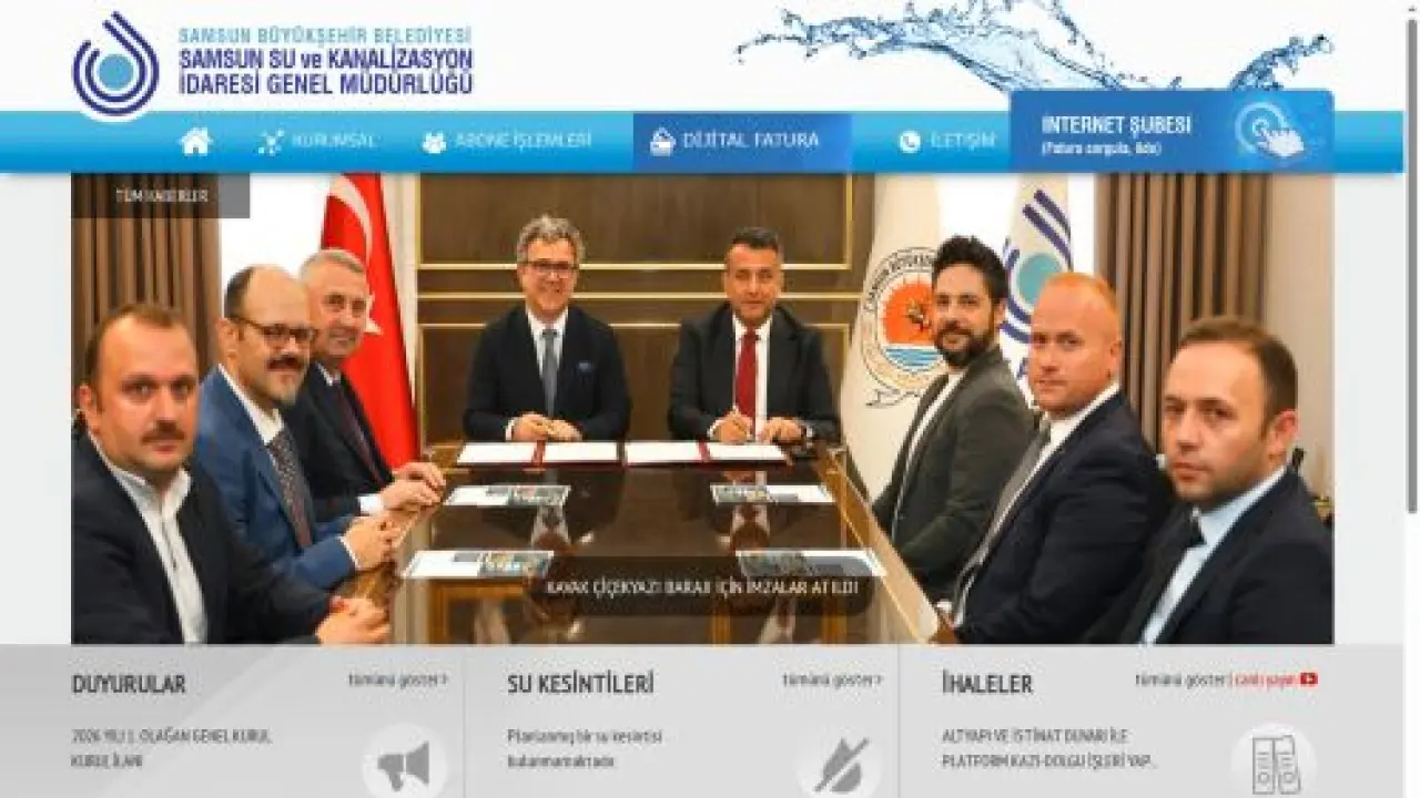 SASKİ Genel Müdürlüğü | e-185 Sanal Şube