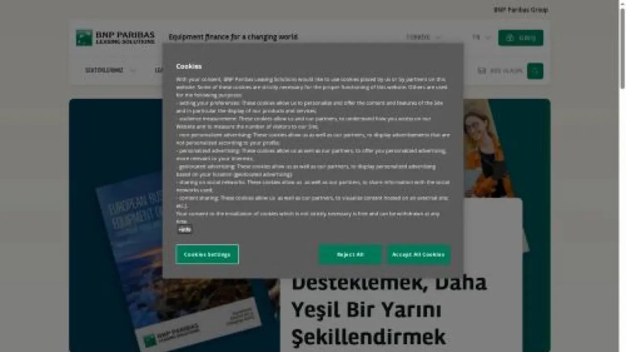 Home | BNP Paribas Leasing Solutions Türkiye