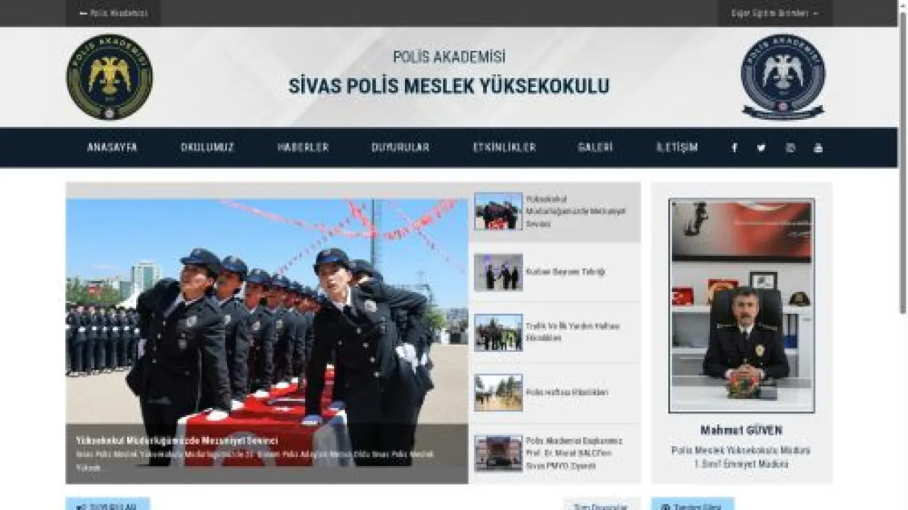 Sivas Polis Meslek Yüksekokulu Müdürlüğü