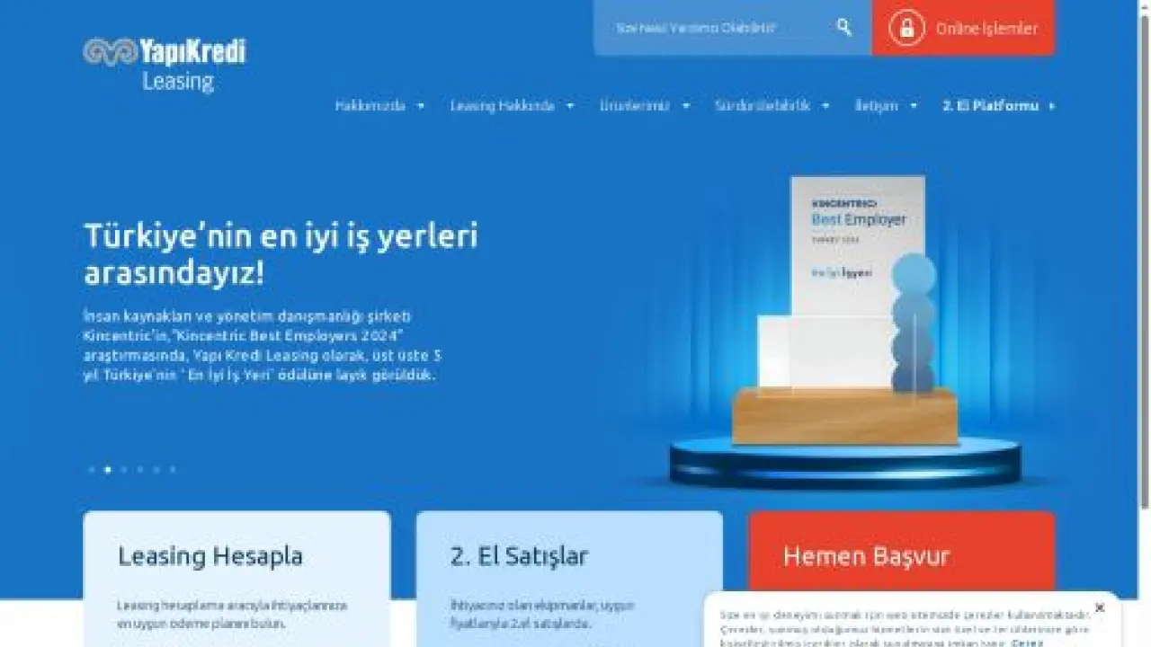 Anasayfa | Yapı Kredi Finansal Kiralama A.O.