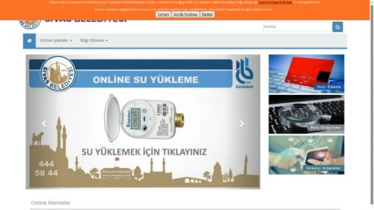 T.C. Sivas Belediyesi - Ana Sayfa