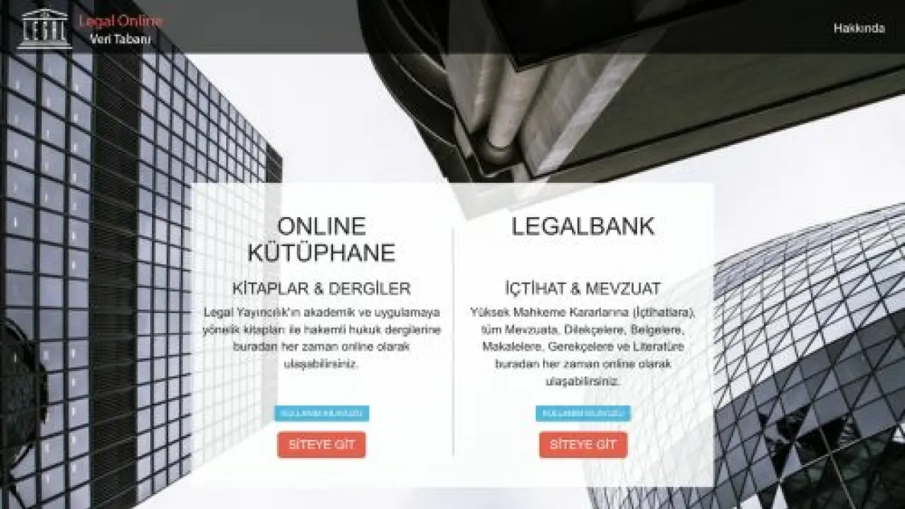 ONLİNE KÜTÜPHANE | LEGALBANK
