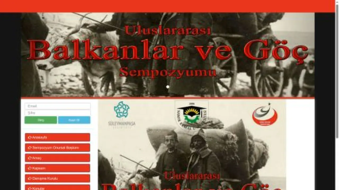Uluslararası Balkanlar ve Göç Sempozyumu