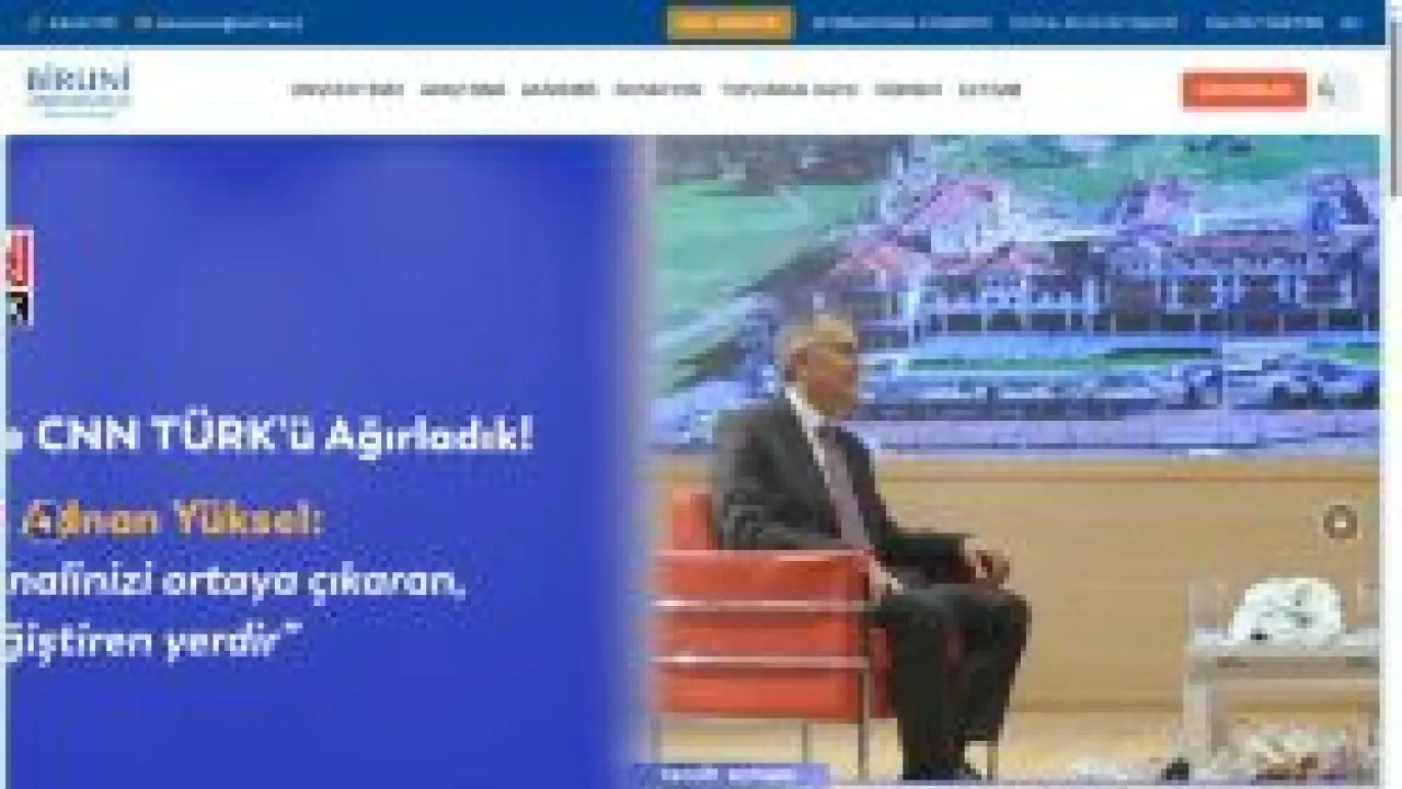 Biruni Üniversitesi - Anasayfa