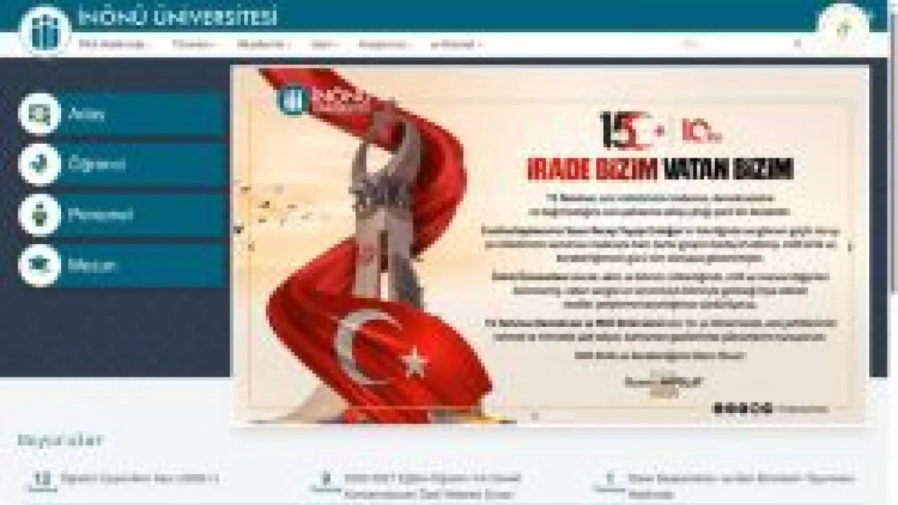 İNÖNÜ ÜNİVERSİTESİ