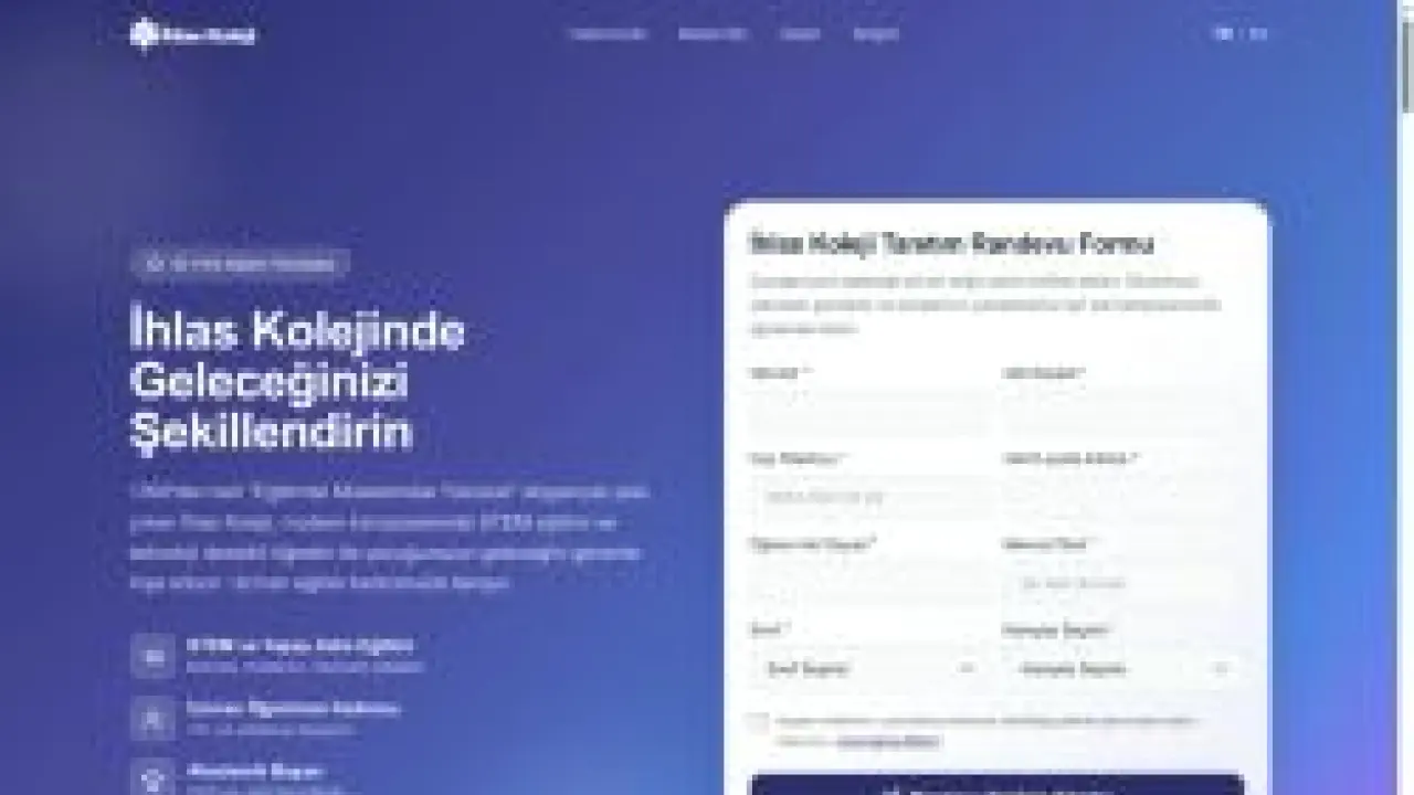 İstanbul Özel Okul - İhlas Koleji 2025 | STEM Eğitimi ve Modern Öğretim