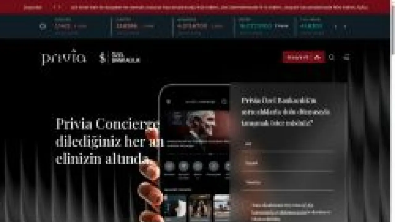 Privia, İş Bankası Özel Bankacılık Müşterileri için | Privia