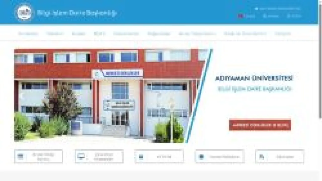 Bilgi İşlem Daire Başkanlığı | ADYÜ